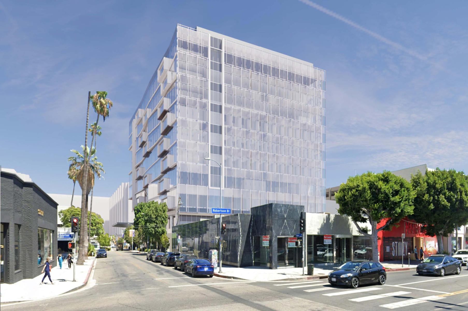 New Cedars-Sinai research facility rise at 8730 Alden Drive
